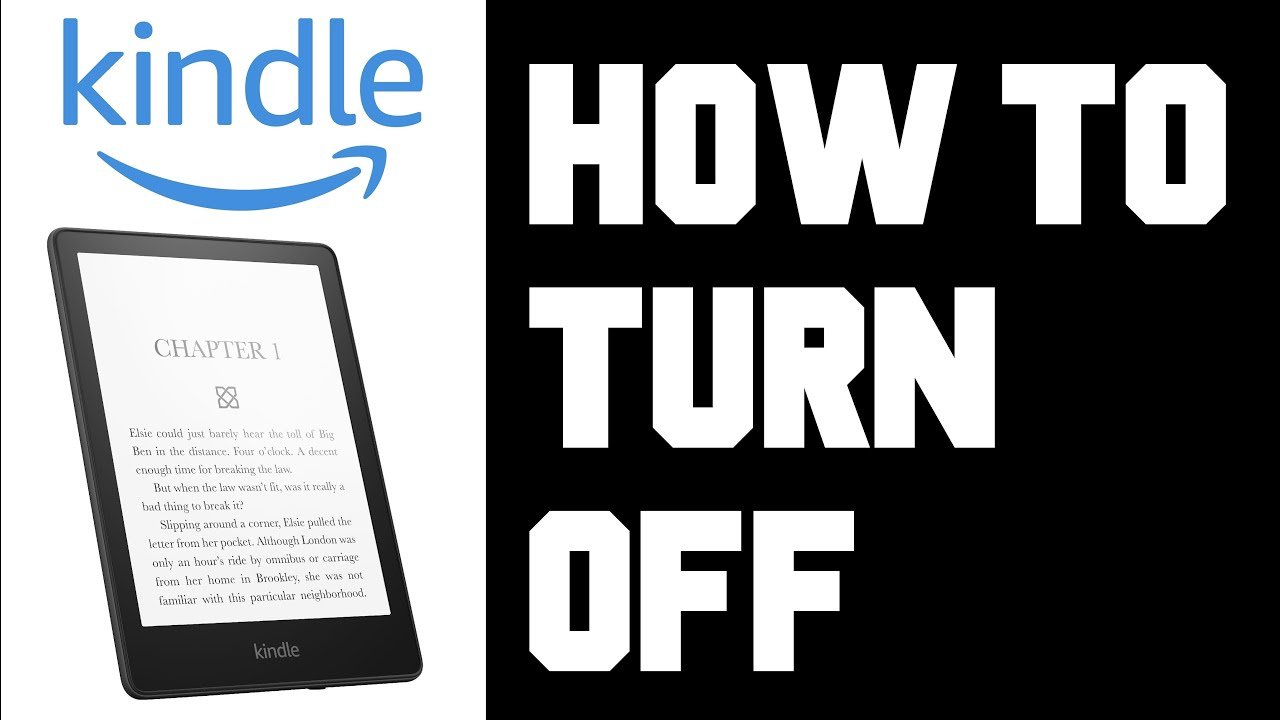 how to turn off kindle